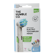 The Humble Co Opzetborstels plantbased 4.00 Stuks