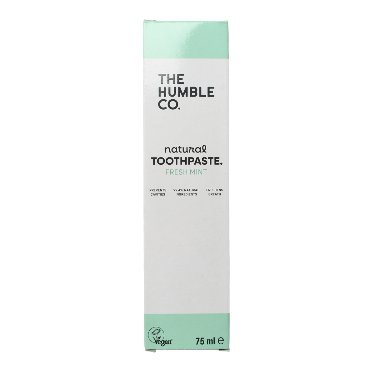 The Humble Co Tandpasta natural fresh mint 75.00 Milliliter