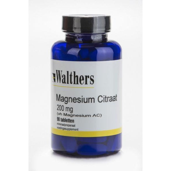 Walthers Magnesium citraat 200 mg 90 Tabletten