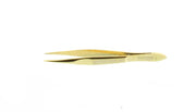 Malteser Pincet 8cm verguld spits 424-G 1 Stuks