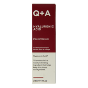 Q+A Hyaluronic acid facial serum  30 Milliliter