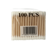 Diversen Wattenstaafjes hout 100.00 Stuks