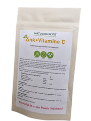 Natuurlijk.fit Vitamine C + zink 60.00 Capsules