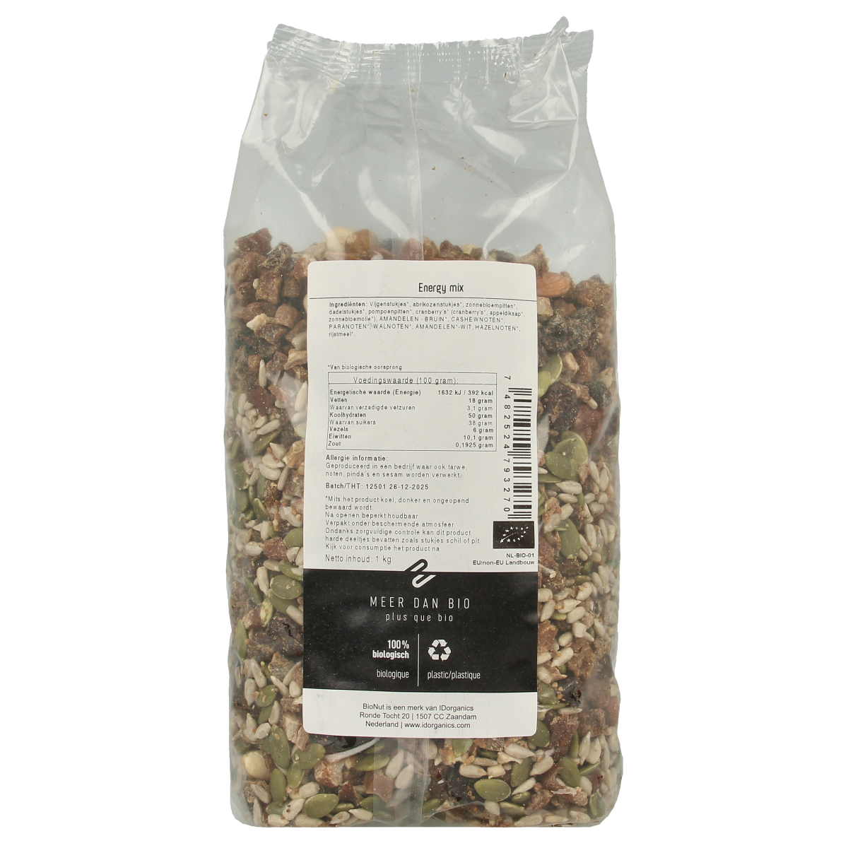 Bionut Energy mix bio 1.00 Kilogram