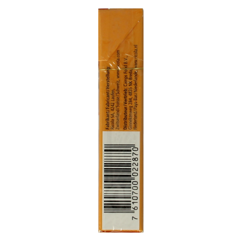 Ricola Gember sinaasappelmunt suikervrij 50 Gram