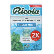 Ricola Fresh mint suikervrij duo pack 100 Gram