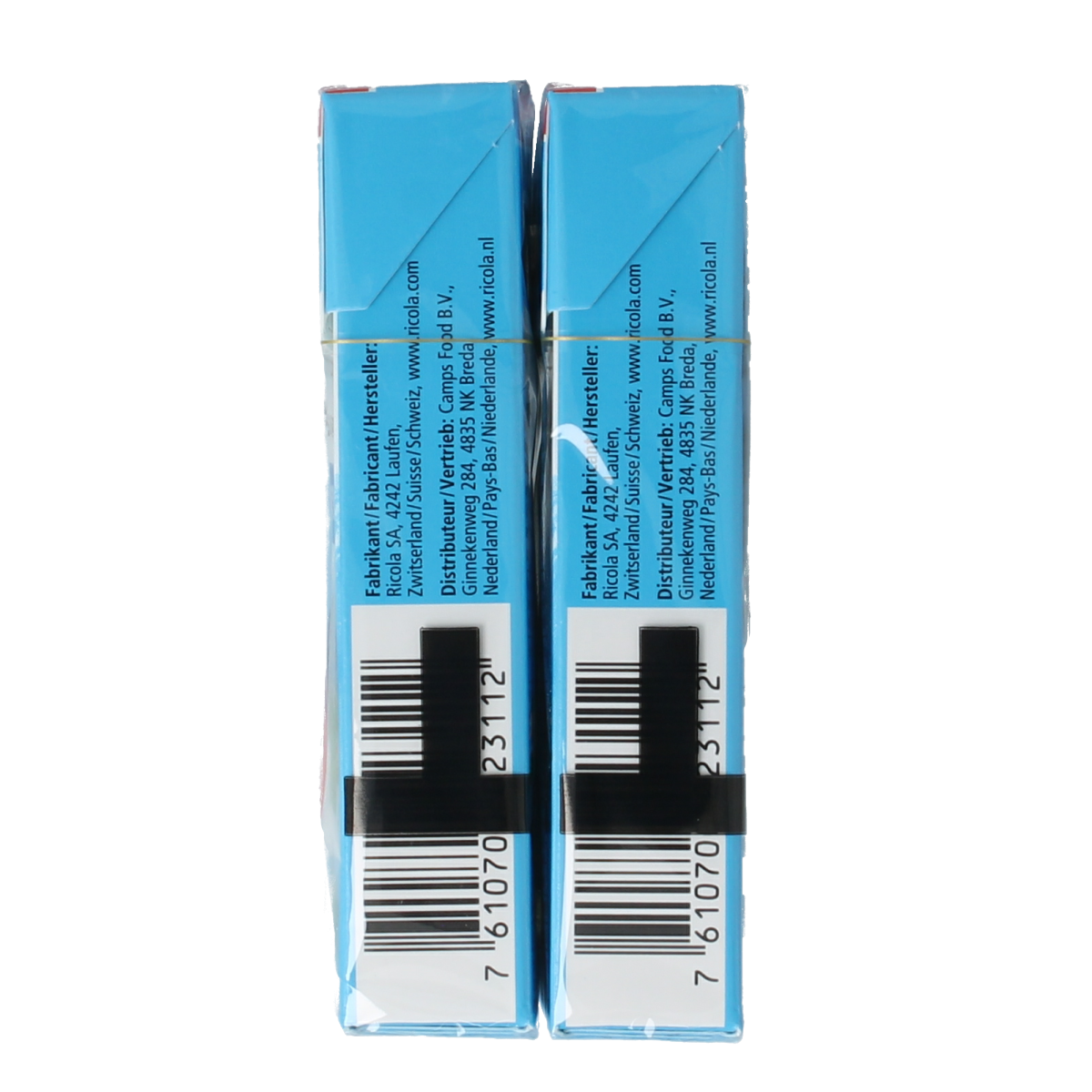 Ricola Fresh mint suikervrij duo pack 100.00 Gram