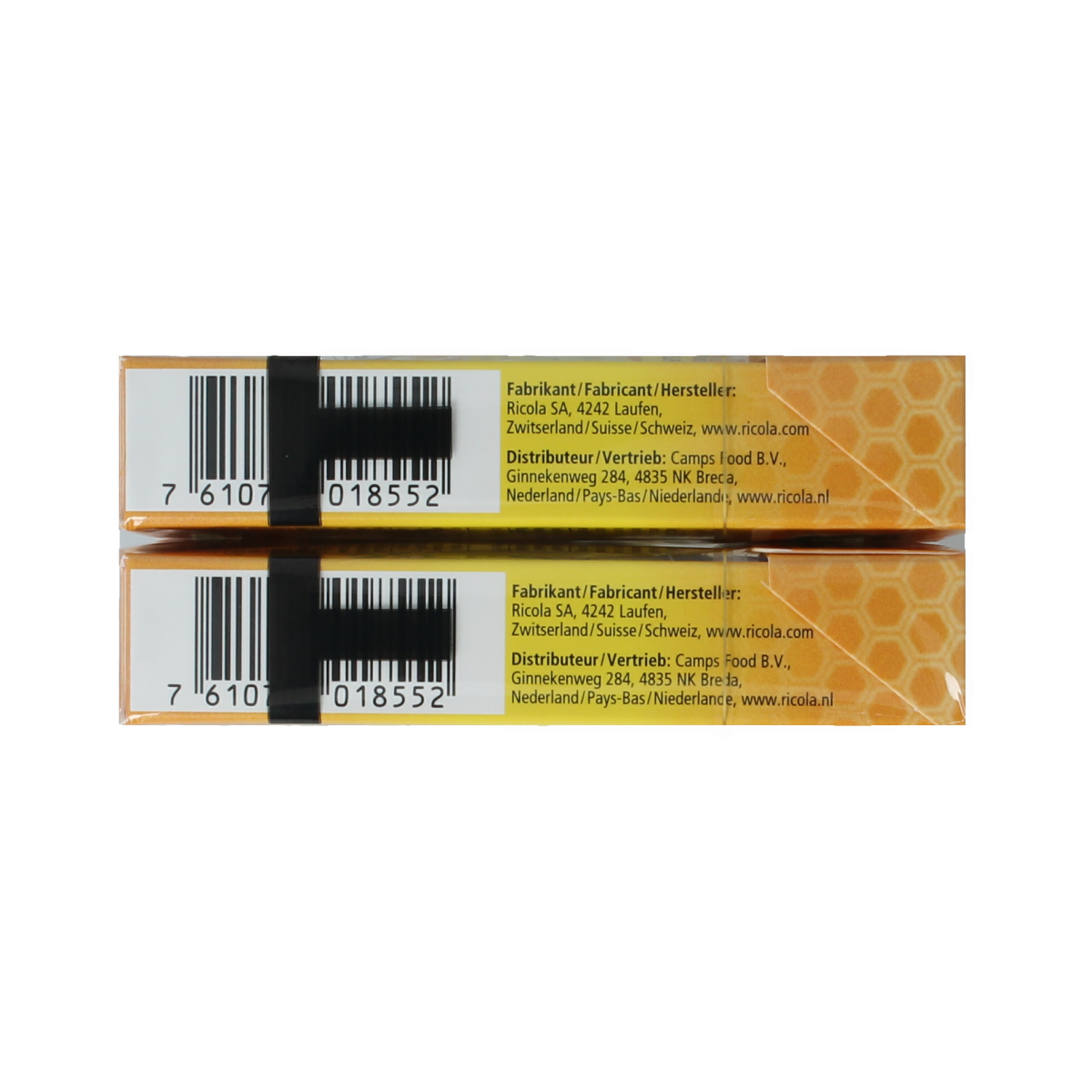 Ricola Honing citroen echinacea duo pack 100.00 Gram