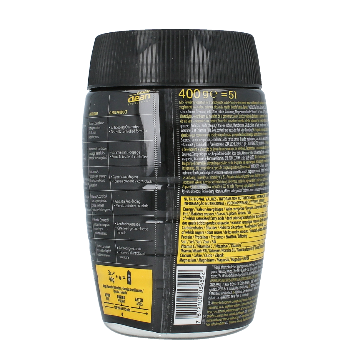 Isostar Hydrate & perform lemon 400.00 Gram