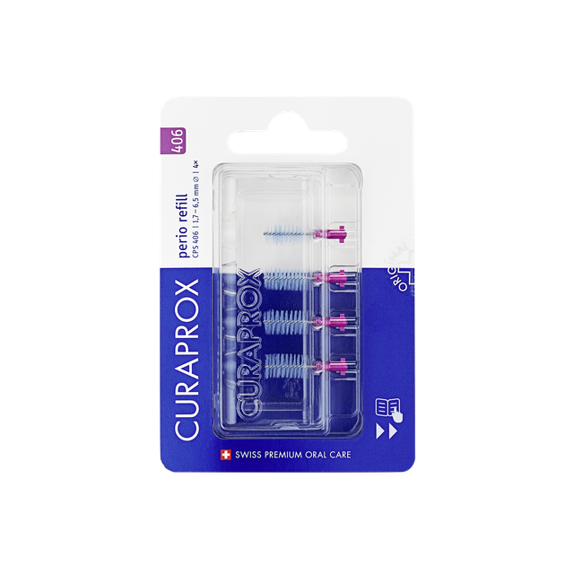 Curaprox CPS 406 perio rager navulling 1 Set