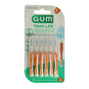 GUM Trav-ler rager 0.9 mm (oranje) 6 Stuks