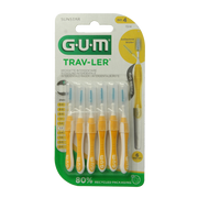 GUM Trav-ler rager 1.3 mm (geel) 6.00 Stuks