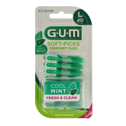 GUM Soft picks comfort flex mint large 40 Stuks