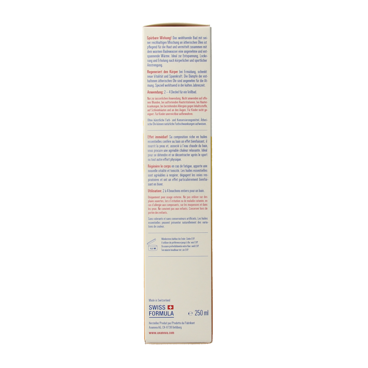 Axanova Activ bath 250.00 Milliliter