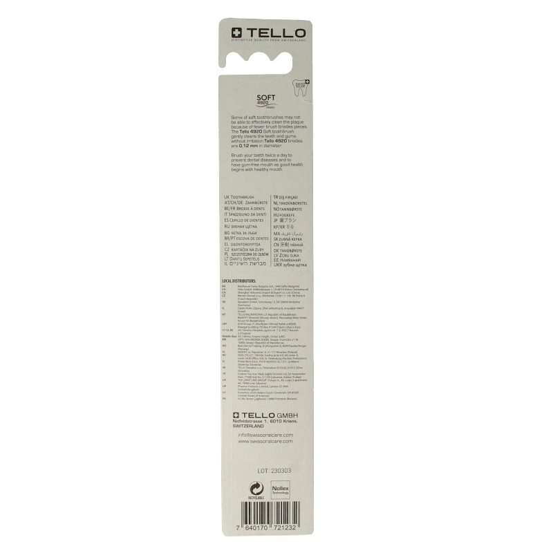 Tello Tandenbostel soft 1 Stuks