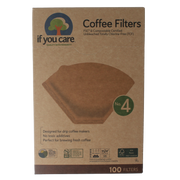 If You Care Koffiefilters no. 4 100.00 Stuks