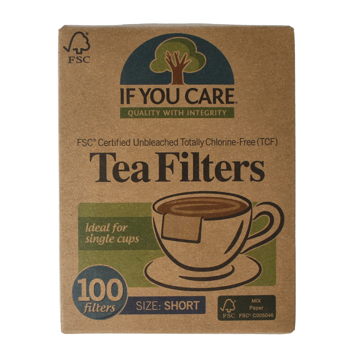 If You Care Theefilters short 100.00 Stuks