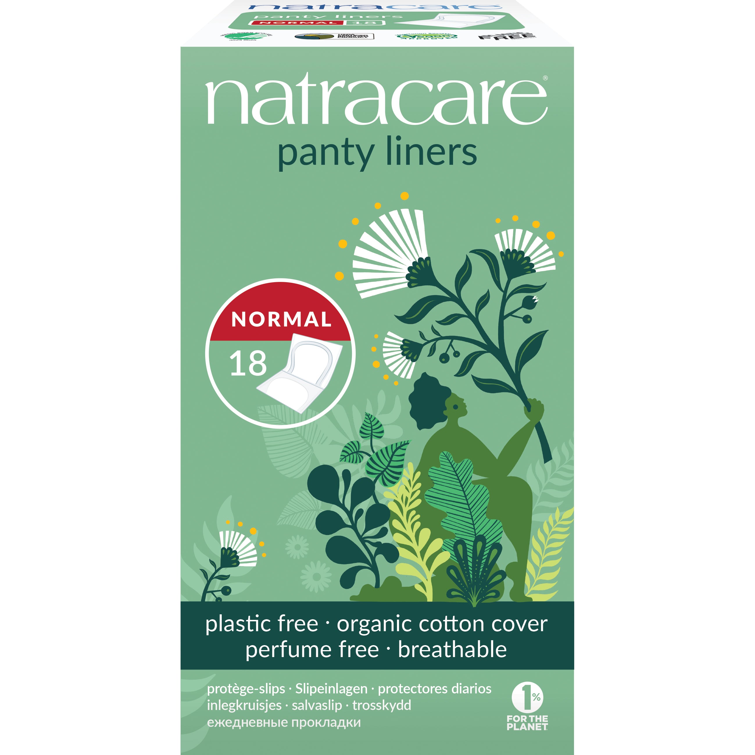 Natracare Inlegkruisjes 18 Stuks