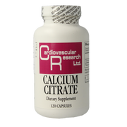 Cardio Vasc Res Calcium citraat 165mg 120.00 Capsules