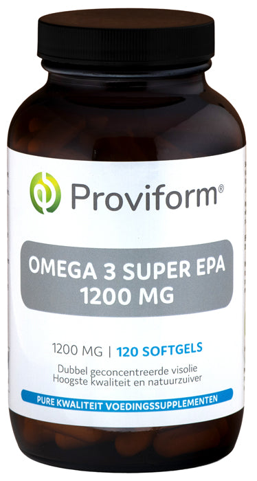 Proviform Omega 3 super EPA 1200 mg 120.00 Softgels