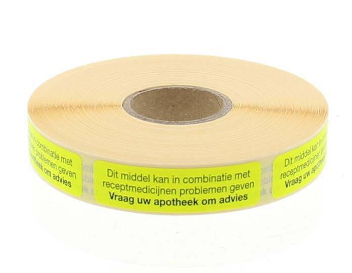 Blockland Strooketiket in combi receptmedicijnen problemen 750 Stuks