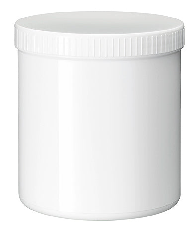 Blockland Zalfpot wit PP plastobel gedopt 1000ml 18.00 Stuks
