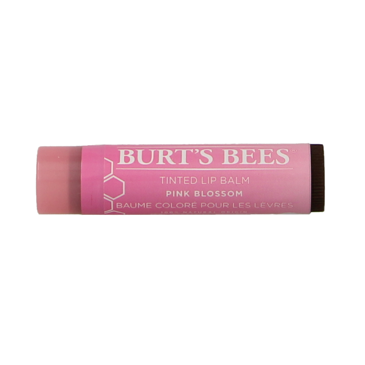Burt's Bees Getinte lippenbalsem Pink blossom 4.25 Gram