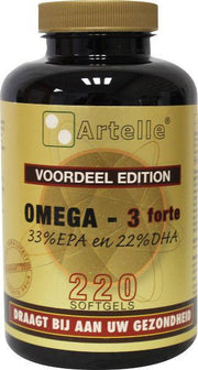 Artelle Omega 3 forte 1000mg 220.00 Softgels