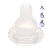 Difrax Flesspeen soft 1-2-3 natural 2.00 Stuks