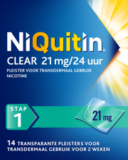 Niquitin Stap 1 21mg 14.00 Stuks