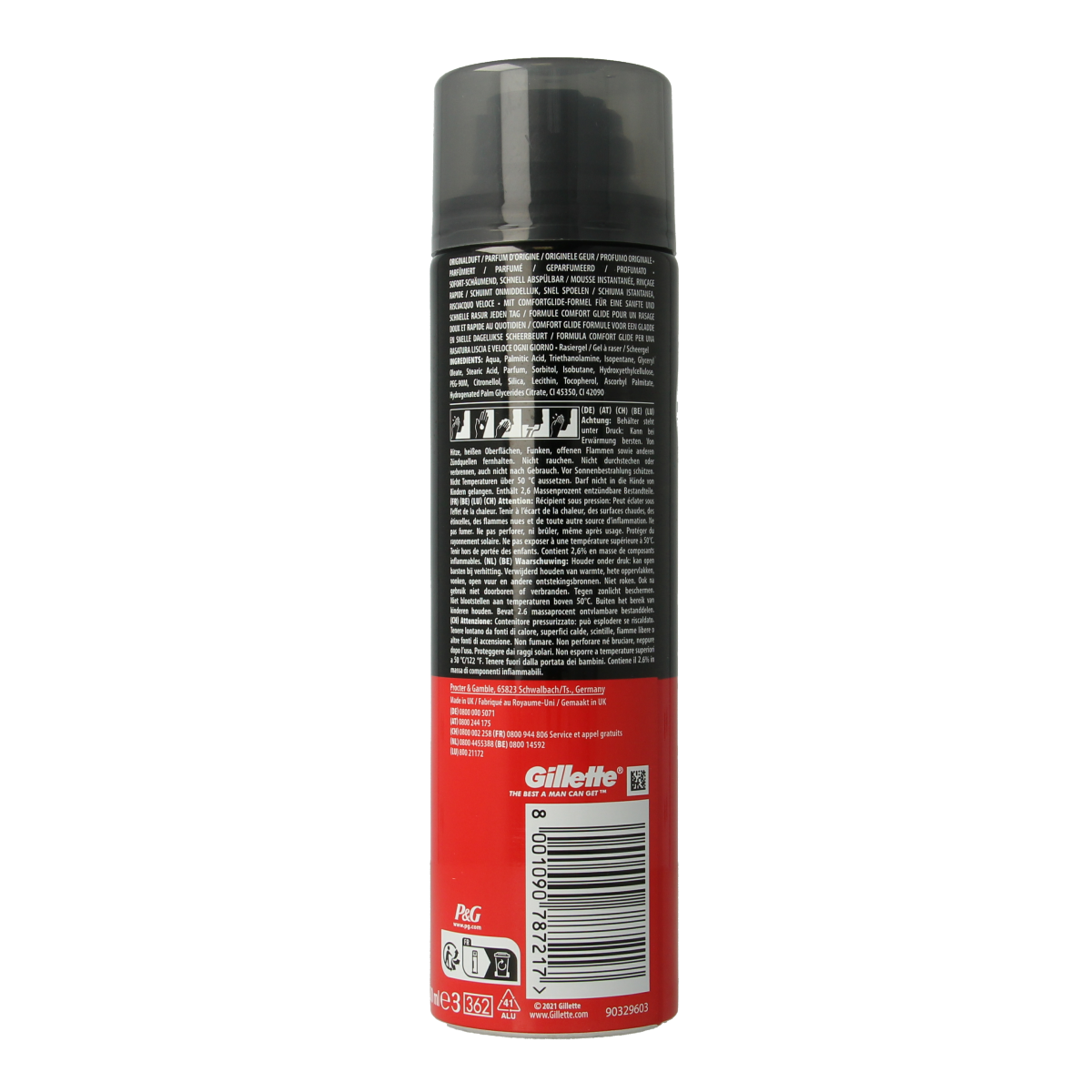 Gillette Base shaving gel original 200.00 Milliliter