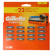 Gillette Fusion manual blades 16.00 Stuks