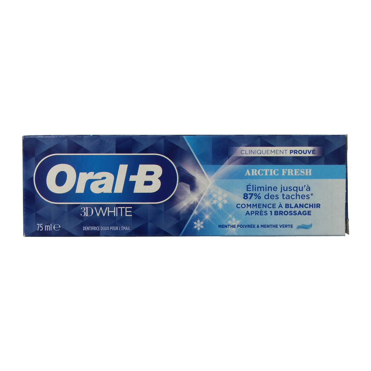 Oral B Tandpasta 3D white arctic fresh 75.00 Milliliter