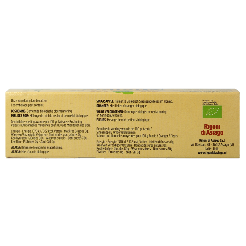 Mielbio Honing mix 25 gram bio 75 Gram