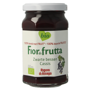 Fiordifrutta Zwarte bessenjam bio 250.00 Gram