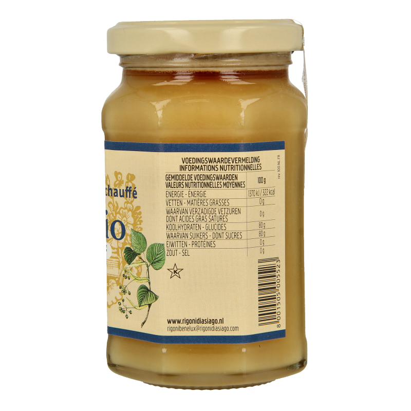 Mielbio Lindebloesem creme honing bio 300 Gram