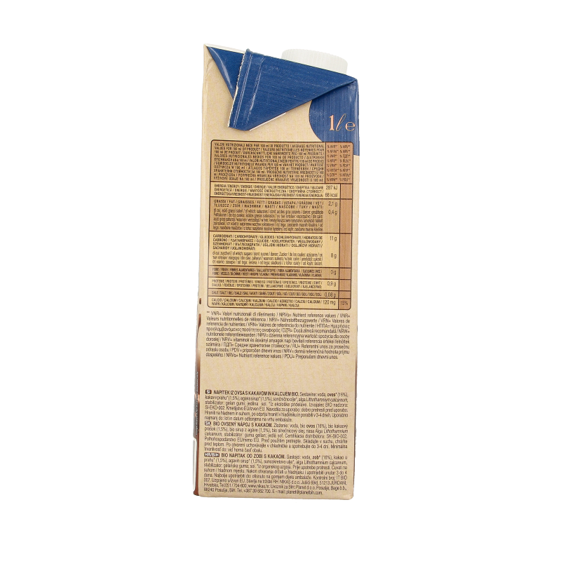 Riso Scotti Oat drink cocoa bio 1 Liter