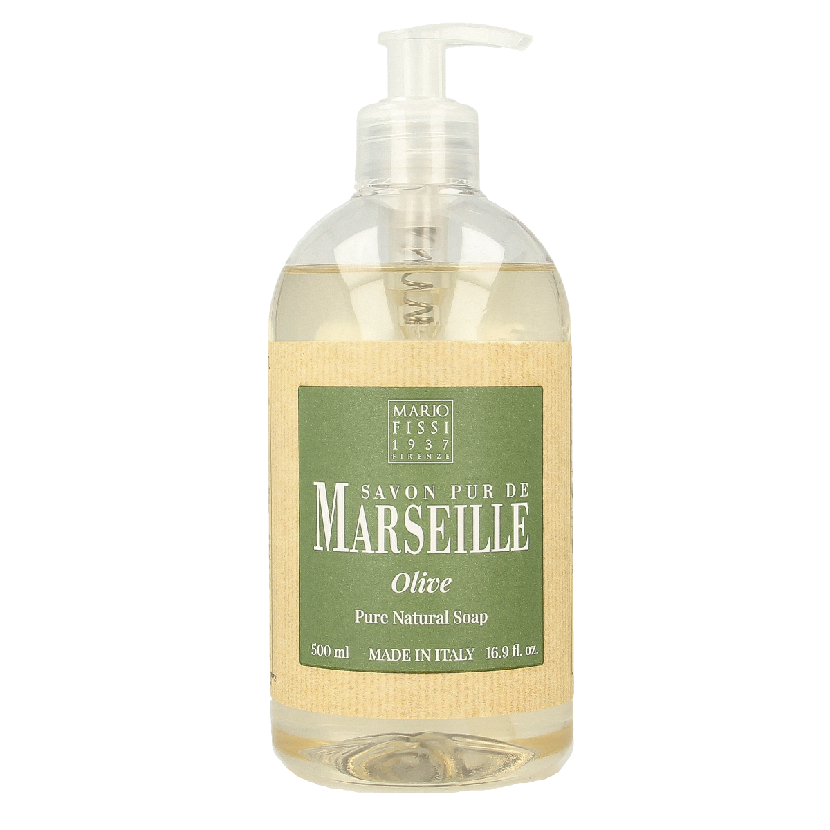 Marseille Zeep natuurlijk vloeibaar olijf 500.00 Milliliter