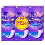 Always Always Daily Protect Inlegkruis 132CT 132.00 Stuks