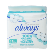 Always Maandverband cotton protection normal 11.00 Stuks