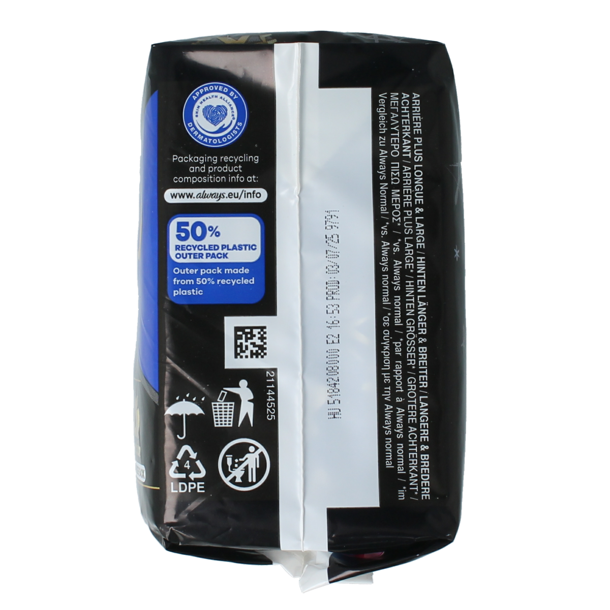 Always Maandverband ultra secure night 8.00 Stuks