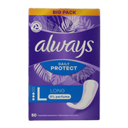 Always Inlegkruisjes daily protect long 50.00 Stuks