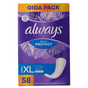 Always Inlegkruisjes daily protection extra long 58.00 Stuks