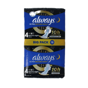 Always Maandverband ultra secure night 18 Stuks