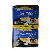 Always Maandverband ultra secure night 16.00 Stuks