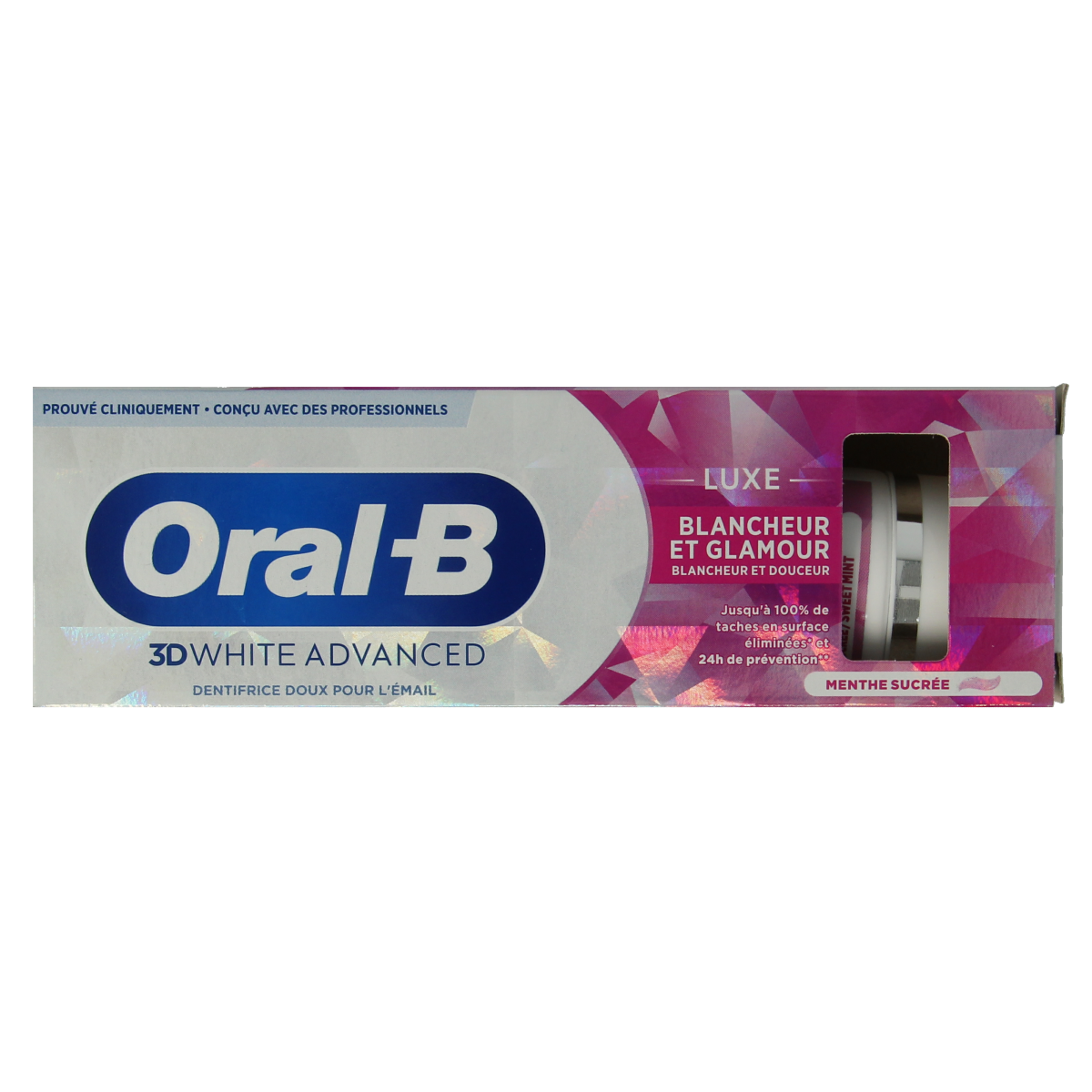 Oral B Tandpasta 3D white luxe 75.00 Milliliter