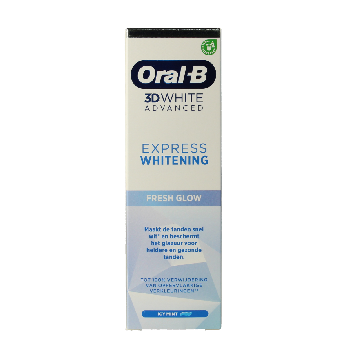 Oral B Tandpasta 3D white advanced expres fresh whitening 75.00 Milliliter