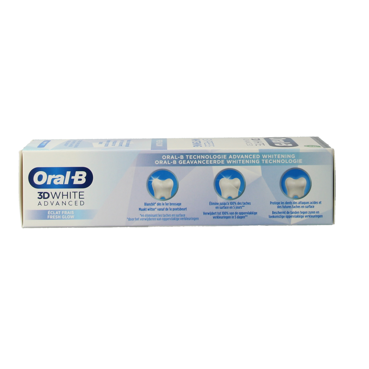 Oral B Tandpasta 3D white advanced expres fresh whitening 75.00 Milliliter