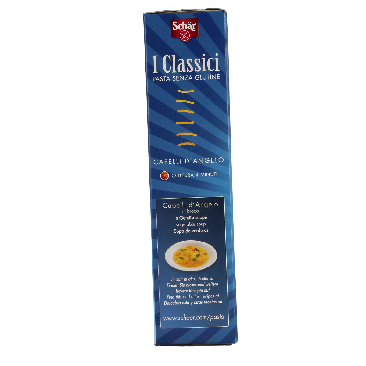 Schar Capelli d'Angelo vermicelli glutenvrij 250.00 Gram