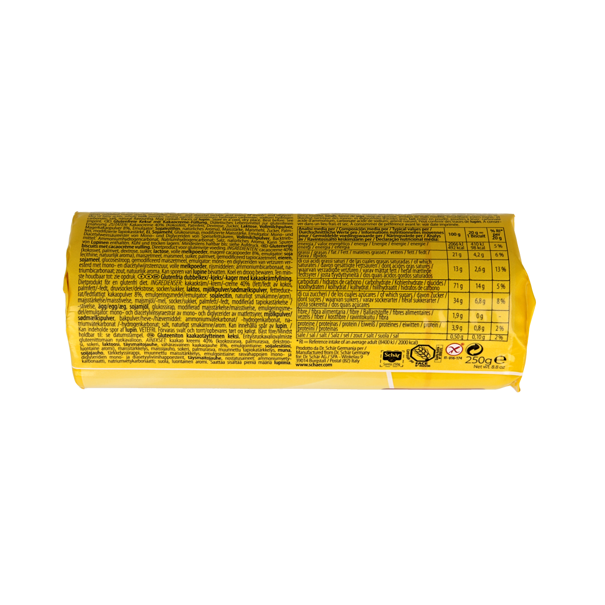 Schar Sorrisi glutenvrij 250.00 Gram